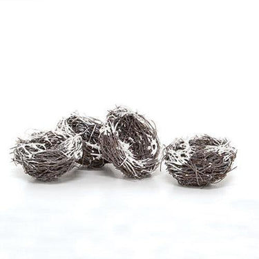 4 Set Snow Fallen Birdnests - The Fox Decor